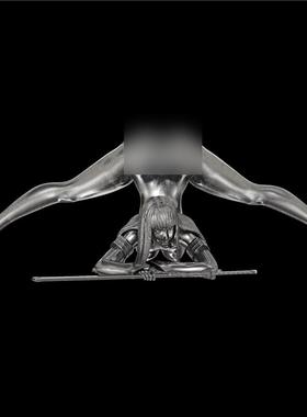 女武士杀手尼尔空山基美女性感骷髅高精手工项链吊坠摆件收藏2023