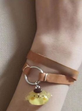 光与夜之恋 夏鸣星同款布丁狗手链汤圆双层同人cos情侣手饰礼物绳