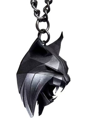 巫师4希里猞猁学派项链动漫周边二次元印象同人衍生COS吊坠项链