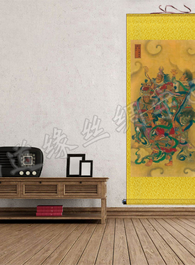 天龙八部诸神挂画堂口神像供奉画