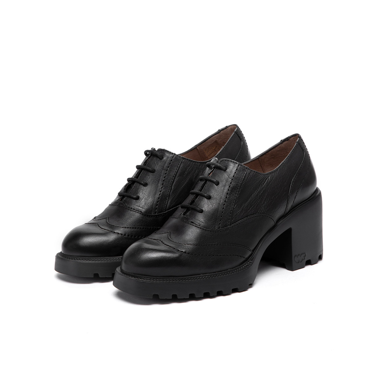 WONDERS西班牙原产进口绑带粗跟高跟水台超轻舒适女高跟鞋女单鞋,淘宝优惠券,粉丝福利购,淘宝优惠卷