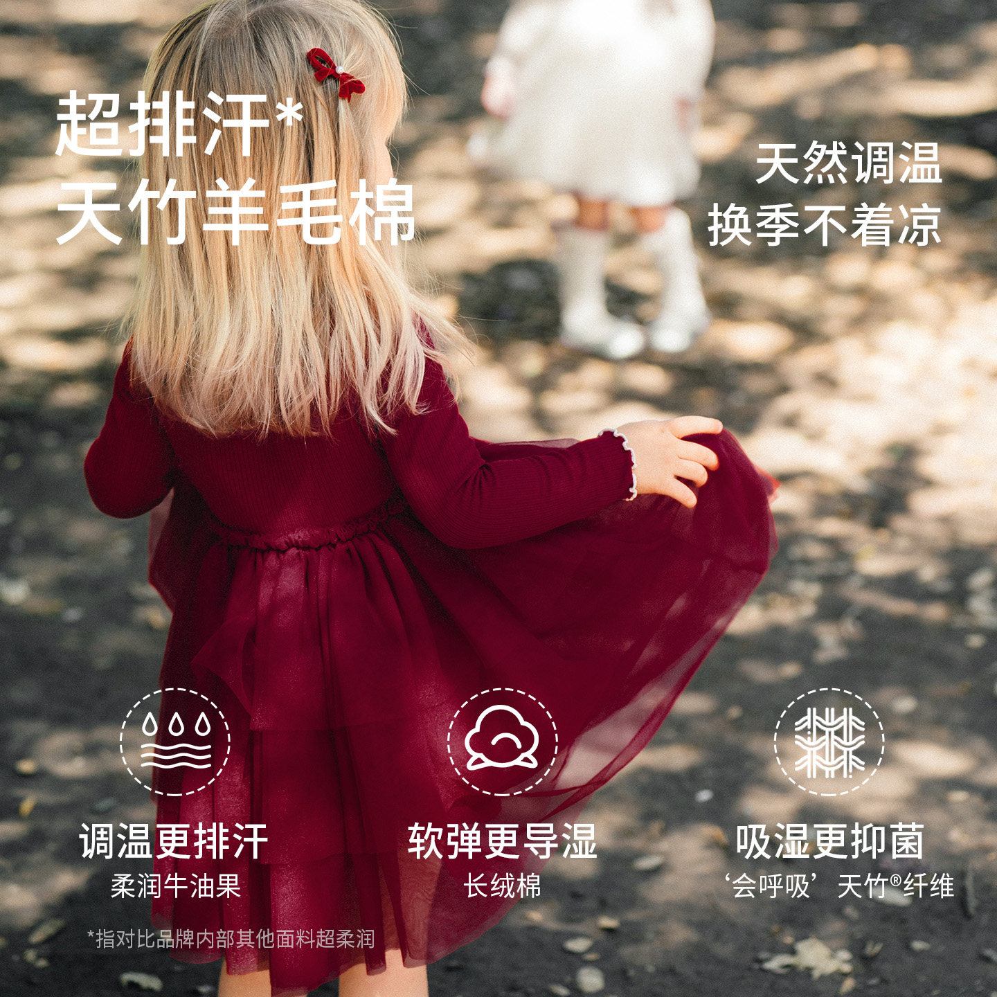 嫚熙童装儿童连衣裙女童公主裙2025新款宝宝蓬蓬纱裙新年红裙子,淘宝优惠券,粉丝福利购,淘宝优惠卷