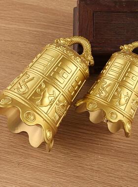 八宝铜钟八仙法器12生肖钟家居庭院屋檐门饰挂件铜器工艺