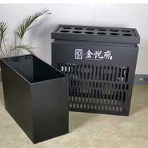 Popcorn Sample House Display Center Place Umbrella Shelf Real Estate Building Pan Hotel Lobby Hall Hall Advertising Umbrella Containing Shelf Luxury Umbrella Stand