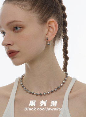 原创设计高级感圆珠项链