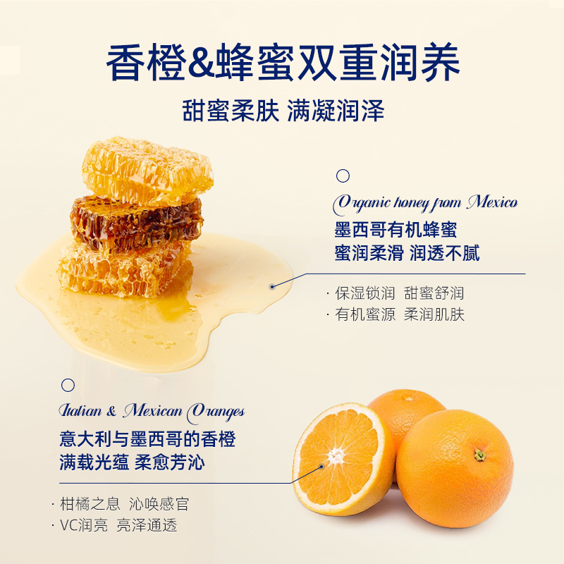 英国NYR香橙甜蜜洗手液295ml温和无刺激清洁保湿按压香氛洁肤家用