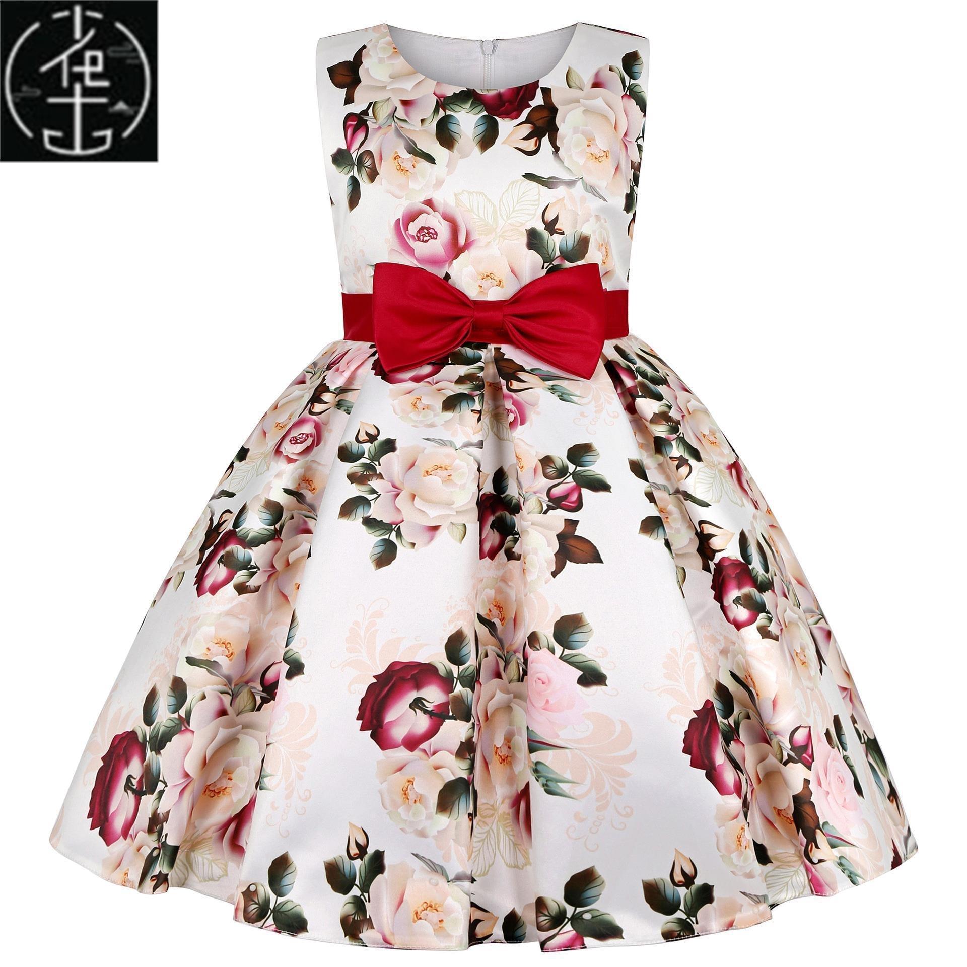 Party dress for children kids girls clothes Princess Dress - 图0