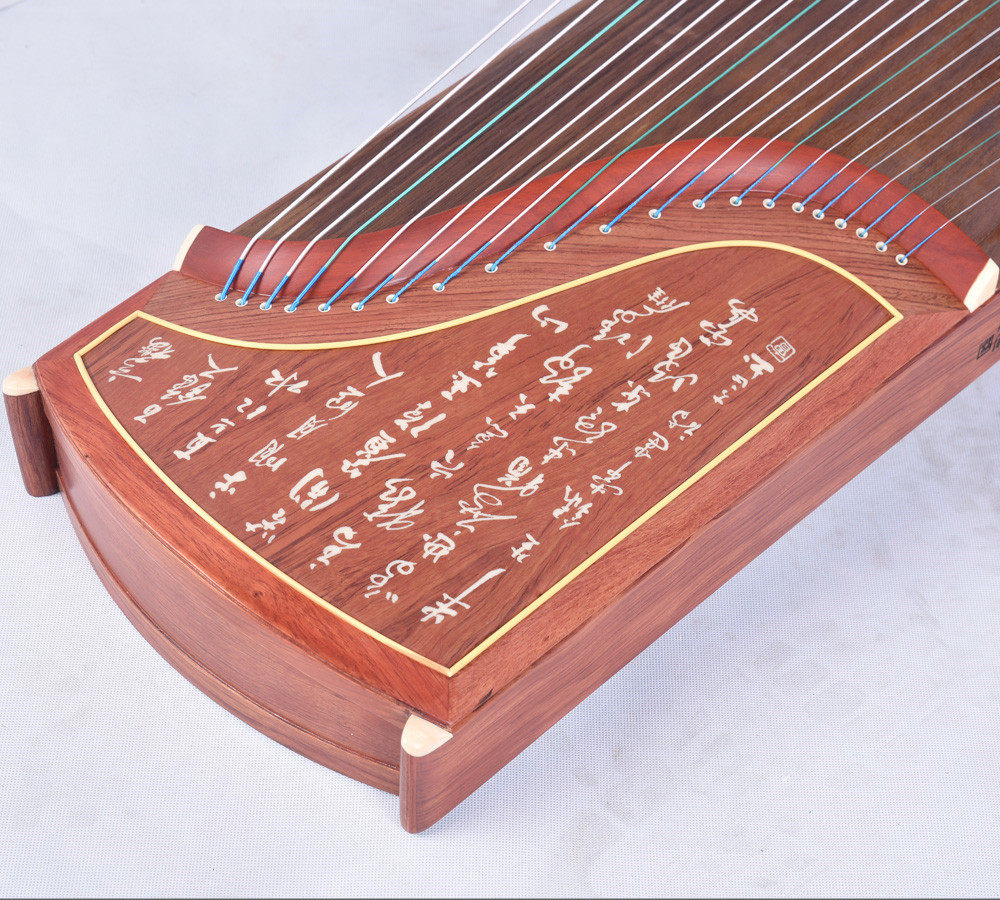 古筝/特式古夷苏木/天真元韵694t 书法/烟雨江南