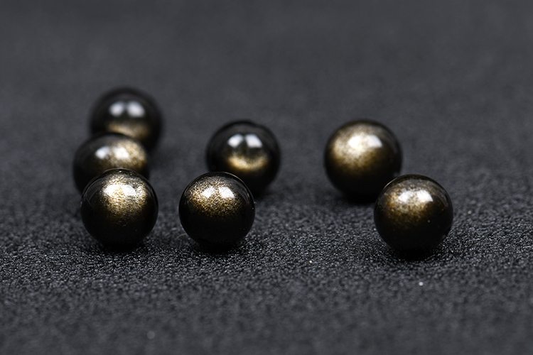 7A天然 双眼金耀石/金曜石散珠子6-18mm半成品diy水晶饰品配件 - 图3