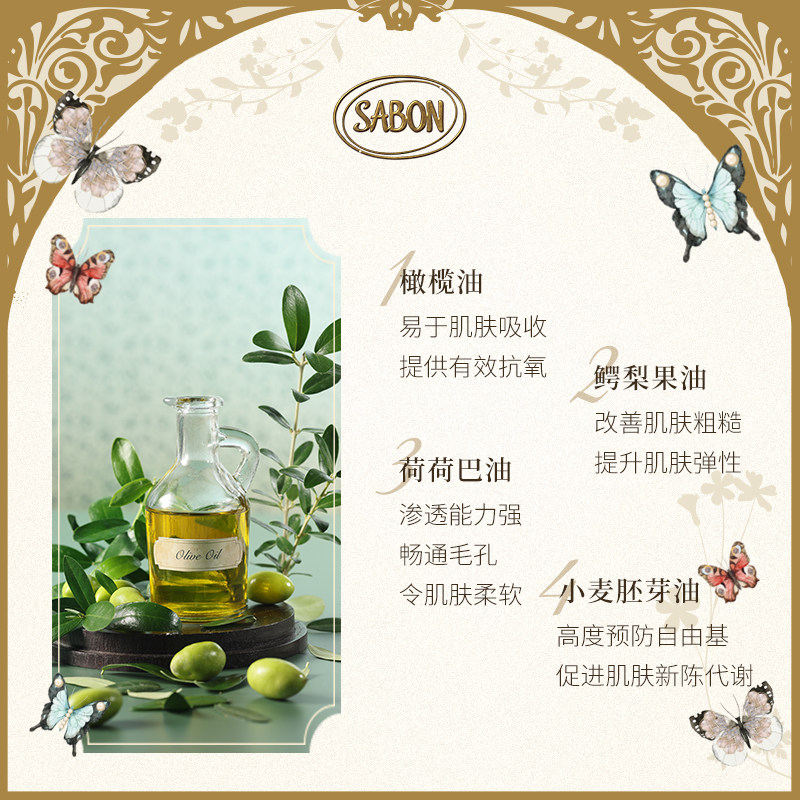 【王鹤棣挚选】sabon经典身体乳 Sabon海外身体磨砂膏/去角质膏