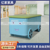 Customised childrens diagnosis and treatment beds Kindergarten Health room Check bed Cartoon Pediatric Examination Bed Baking Varnish Prevention Vaccinations