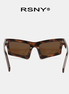 RSNY Glam SQUARE方形太阳眼镜男女同款时尚个性百搭墨镜MJ0012B