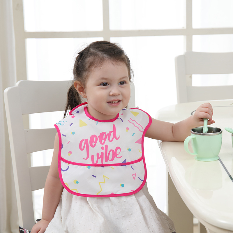 Amazon's most popular waterproof and anti-dirty baby saliva towel, children's eating bib, children's saliva bag