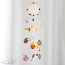 DIY shell windbell natural sea snail wind bells seashells Decorative Wind Bells Children Wind Bells Accessories Home Accessories