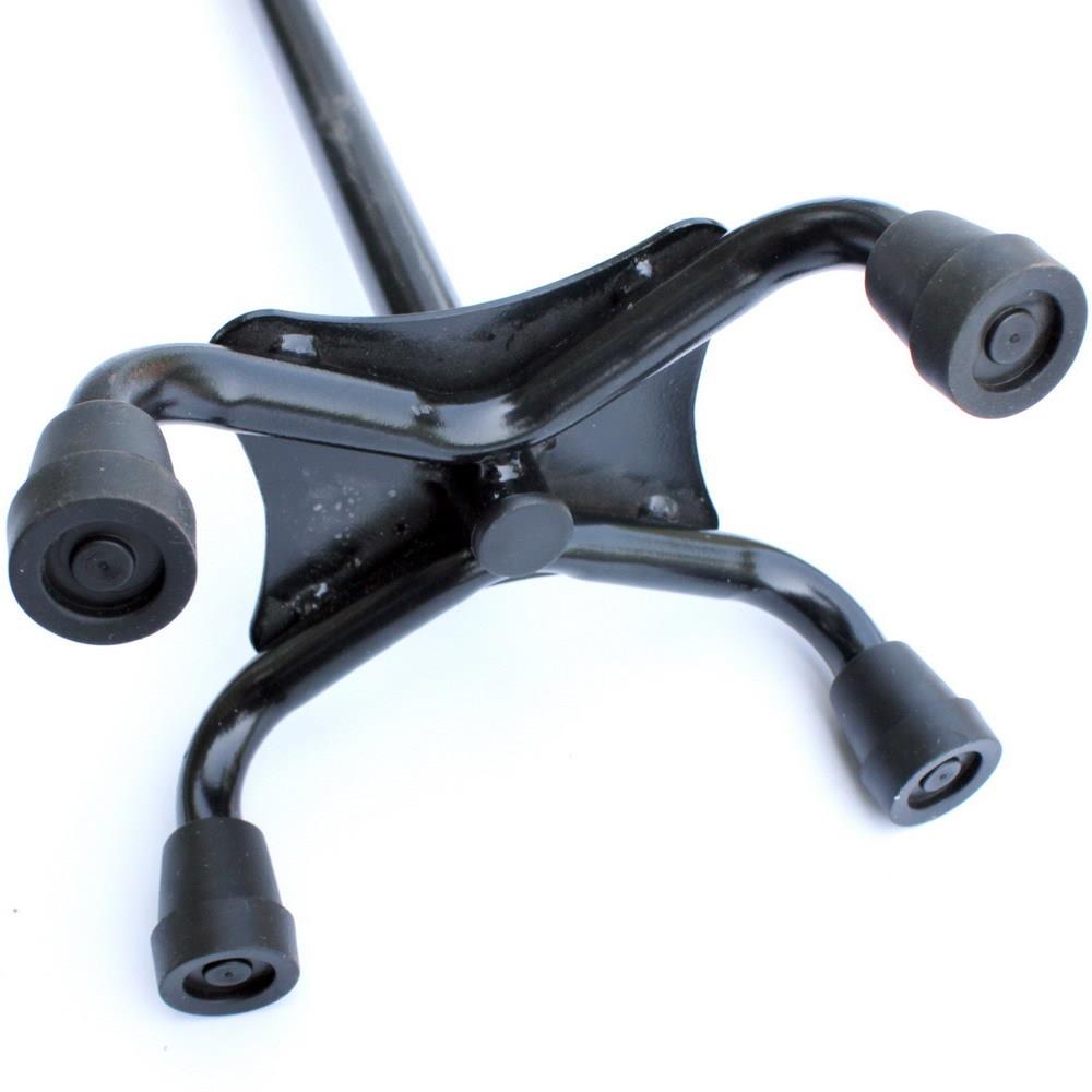 老人四脚配件单脚三脚拐杖防滑脚套四脚老年人伸缩软胶手杖拐棍