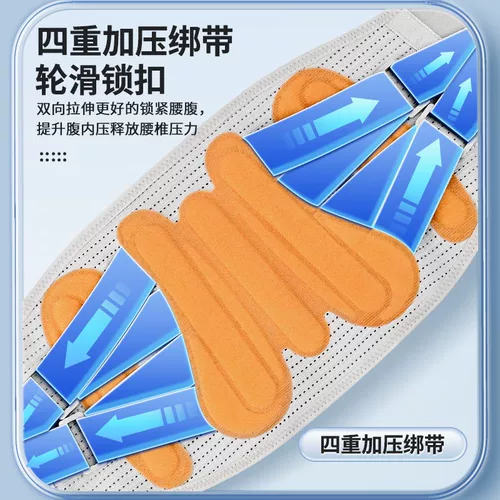 Пояс для медицинской помощи поясничный сжатие поясничное сжатие исправление дышащая поясничная поддержка пожилых людей с травмой тали