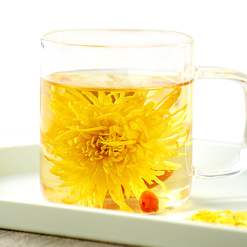 精选金丝皇菊一朵一杯菊花特大菊茶官方旗舰店搭枸杞级金银花正品