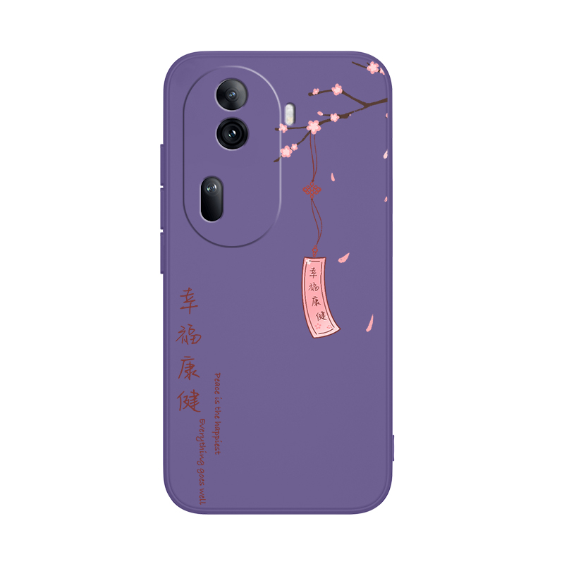 平安喜乐适用oppoReno11手机壳Reno11pro新款oppo5G硅胶rone套opρo防摔opopreno男女opp0pp0pporeno115新年 - 图3