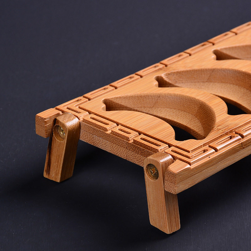 功夫茶杯收纳架架子晾杯架茶具沥水置物架实木竹制茶道配件茶杯架,淘宝优惠券,粉丝福利购,淘宝优惠卷