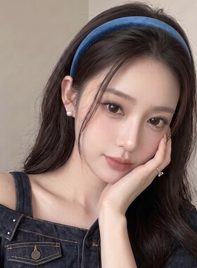 简约美拉德不勒头碎发发箍