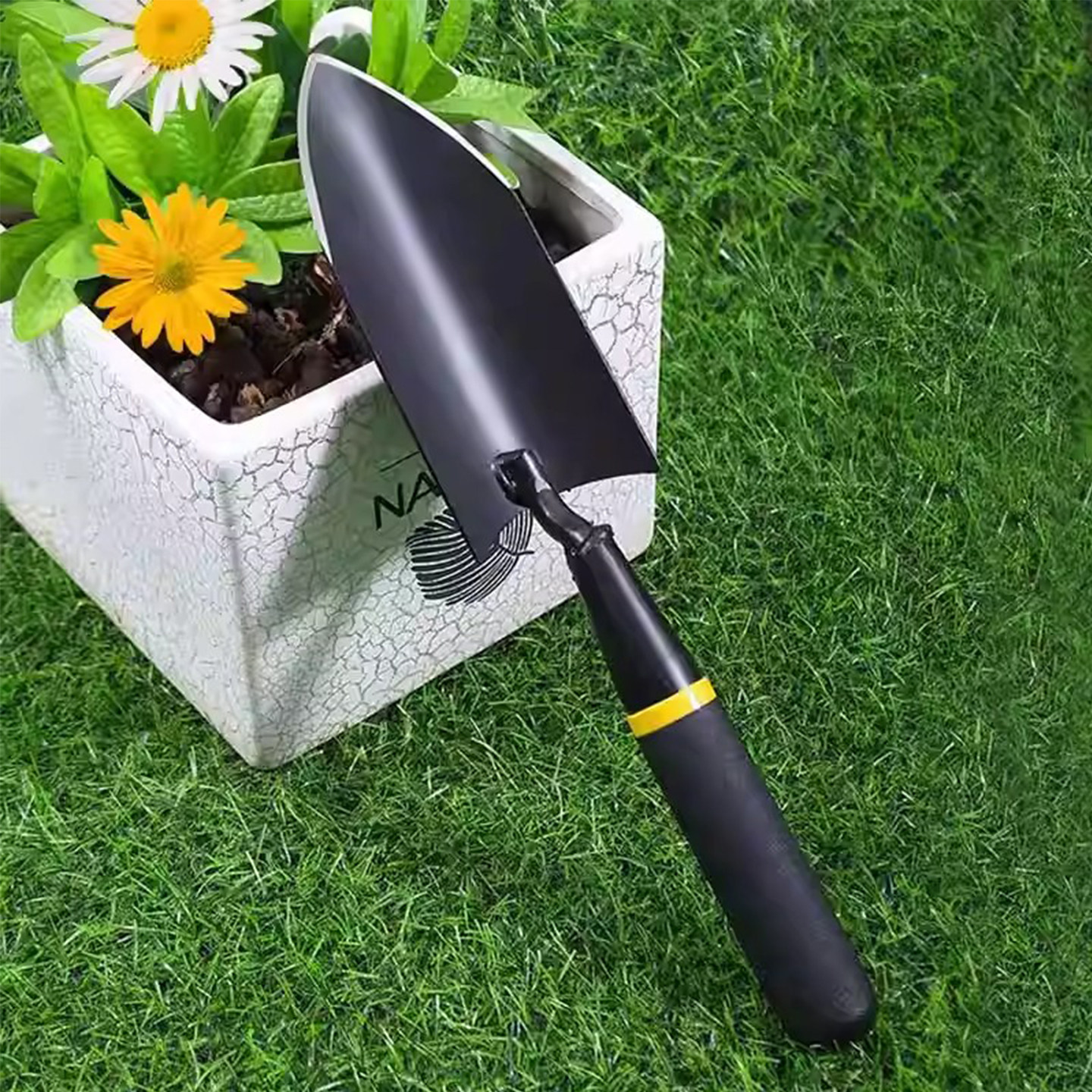 小铲子园艺种花工具锰钢家用栽养花挖土野菜神器种菜铁锹三件套装,淘宝优惠券,粉丝福利购,淘宝优惠卷