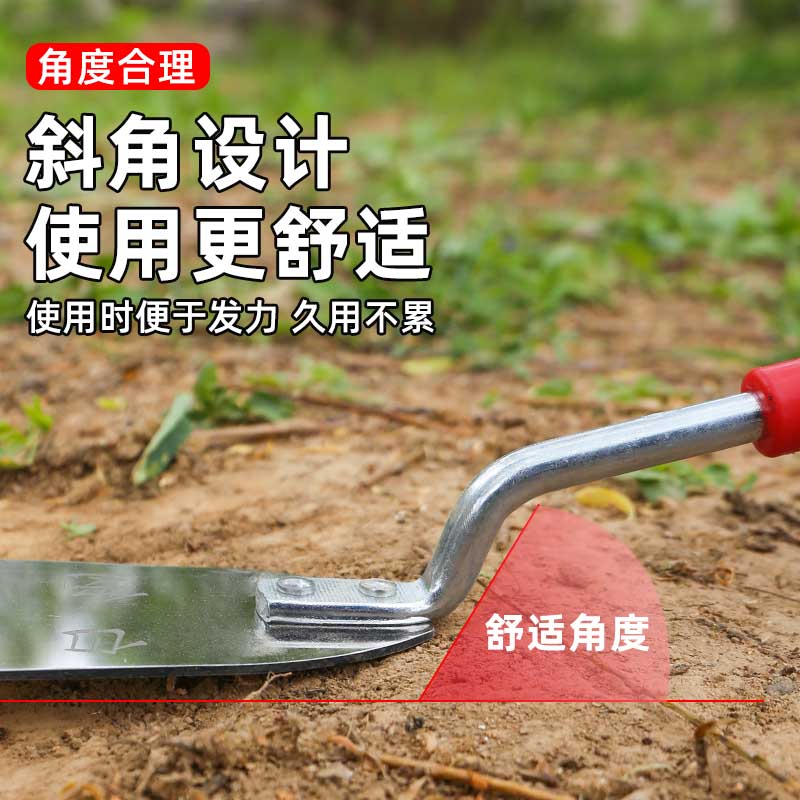 不锈钢蒜铲挖野菜的小铲子神器农用园艺种菜挖土户外拔草除草工具