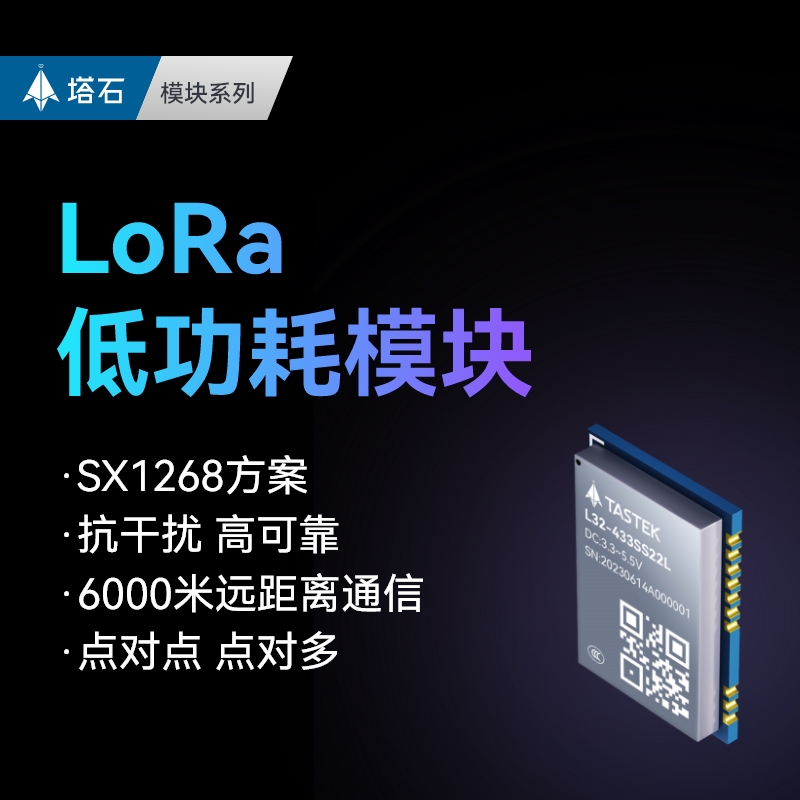 lora模块433mHZ无线数传sx1268点对点uart串口通信低功耗支持广播 - 图1