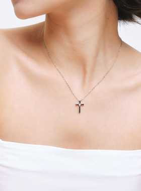 ClassybyCH 银饰 珠汐浮游系列 初序·PrimaOrdre 十字架吊坠