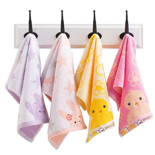 Jialiya Kinderhandtücher aus 100 % Baumwolle für Männer und Frauen zu Hause