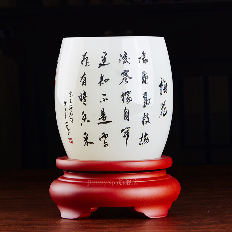 三八妇女节送女老师领导的实用高档礼品书房办公室桌面摆件笔筒