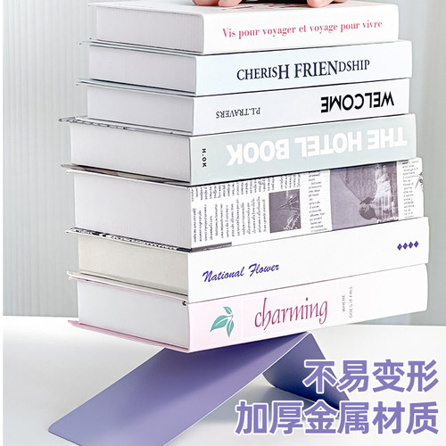 三年二班金属书立架简约开学必备好物书夹书挡学生用伸缩书立桌面收纳书本立架书架挡板放书隔板支架办公室 - 图3