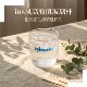 Ins style niche ການອອກແບບແກ້ວຕົວອັກສອນສີຟ້າ