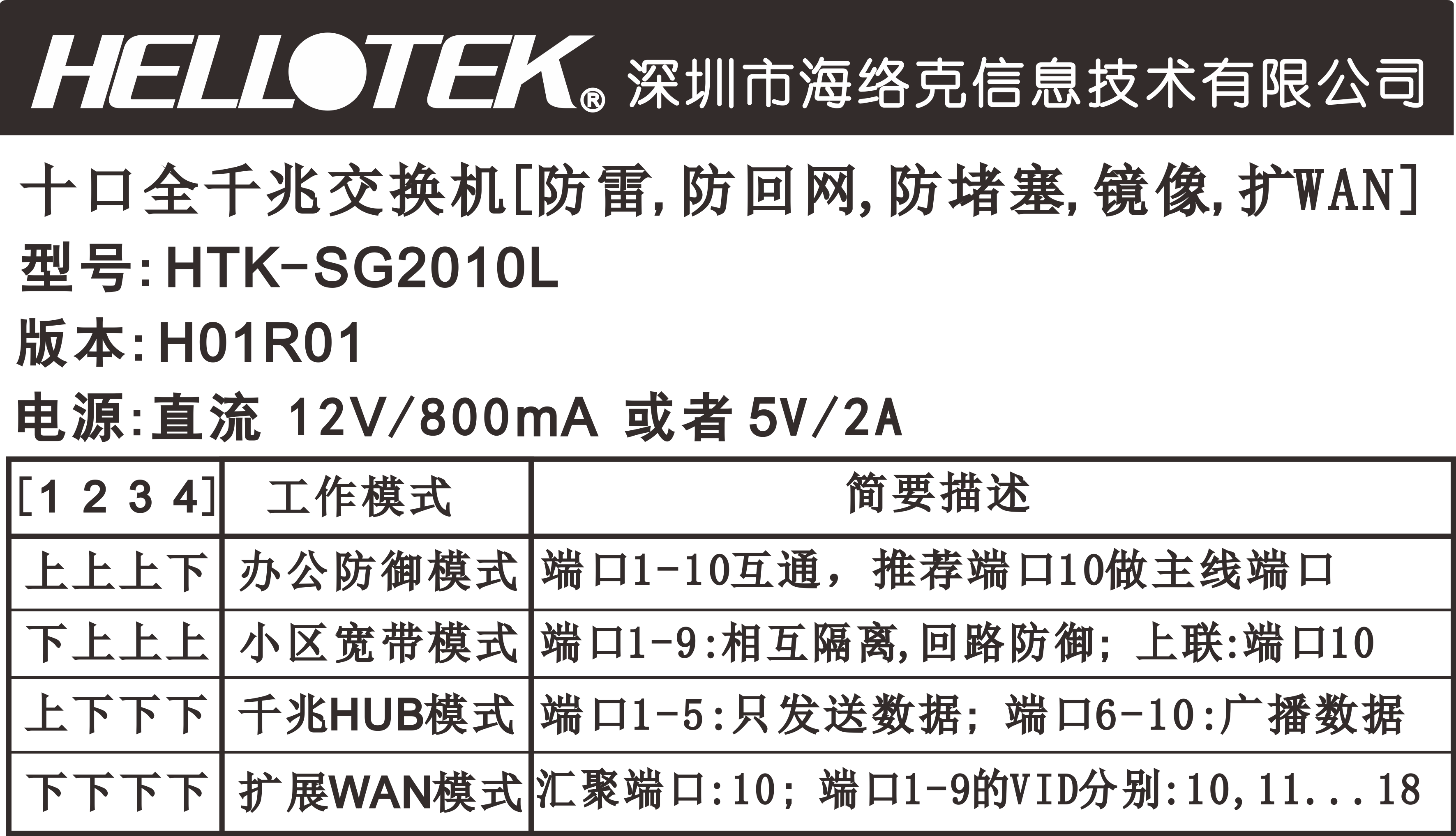 SG1008D SG2008L 2010L 8 10口千兆交换机 防回路 防雷 防LAN路由 - 图0