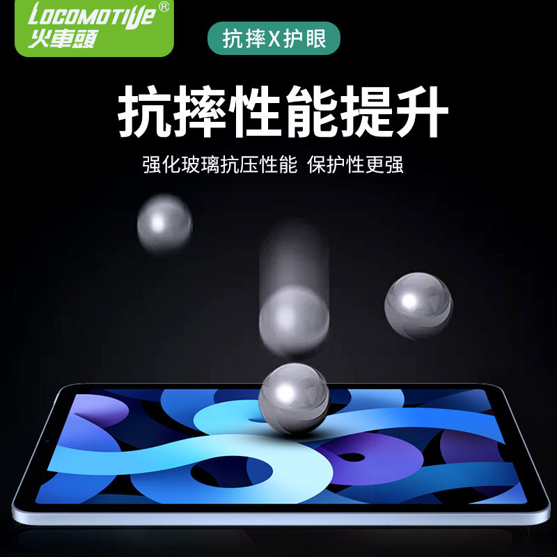 【sgs防蓝光检测】ipad平板11类纸膜 locomotive火车头平板电脑屏幕贴膜