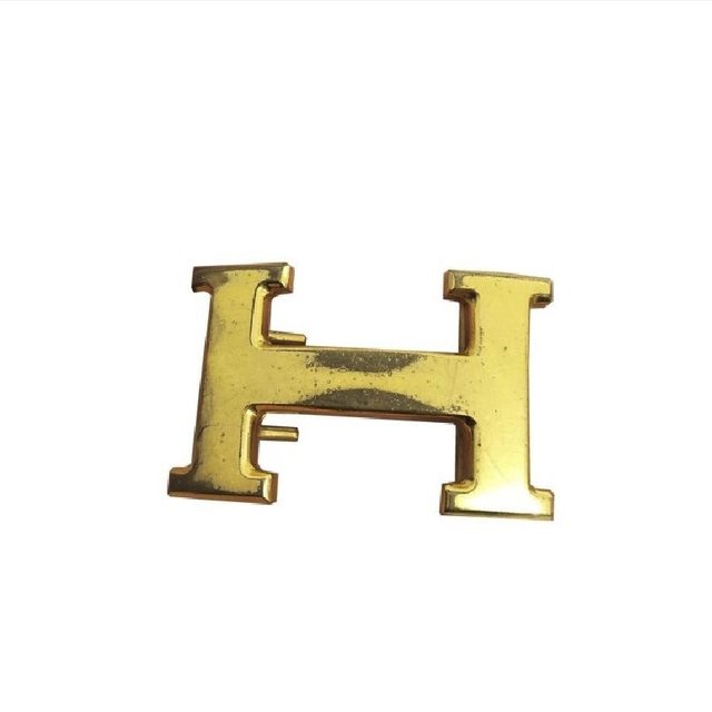 Luxury gold and silver vacuum electroplated grooved distressed jewelry