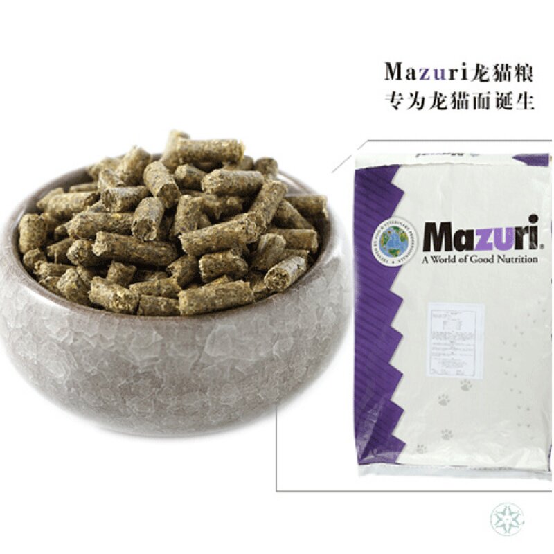 新日期美国马祖瑞龙猫粮食 mazuri龙猫粮龙猫主粮1磅5磅装包邮