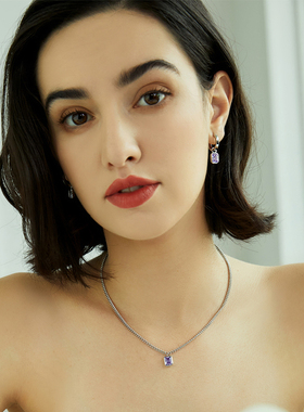 cd小众项链复古锁骨链