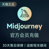 Midjourney Senior Member Recharge Account Number MJ Exclusivity Share Carpooling Substitute for painting Out of the installation Download