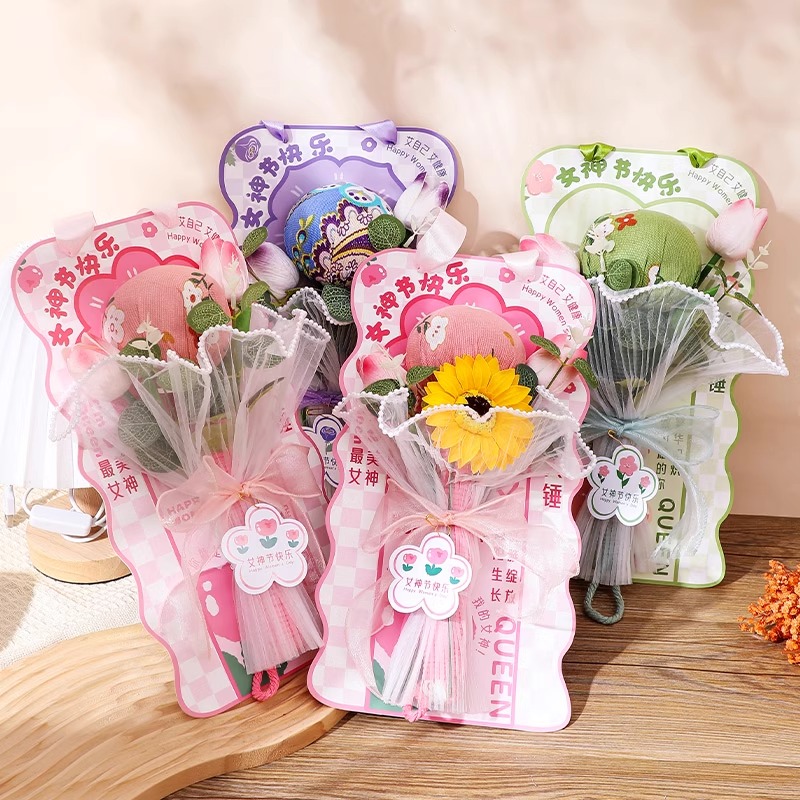 三八妇女节礼物送员工38实用按摩养生艾草锤老师妈妈女神节伴手礼