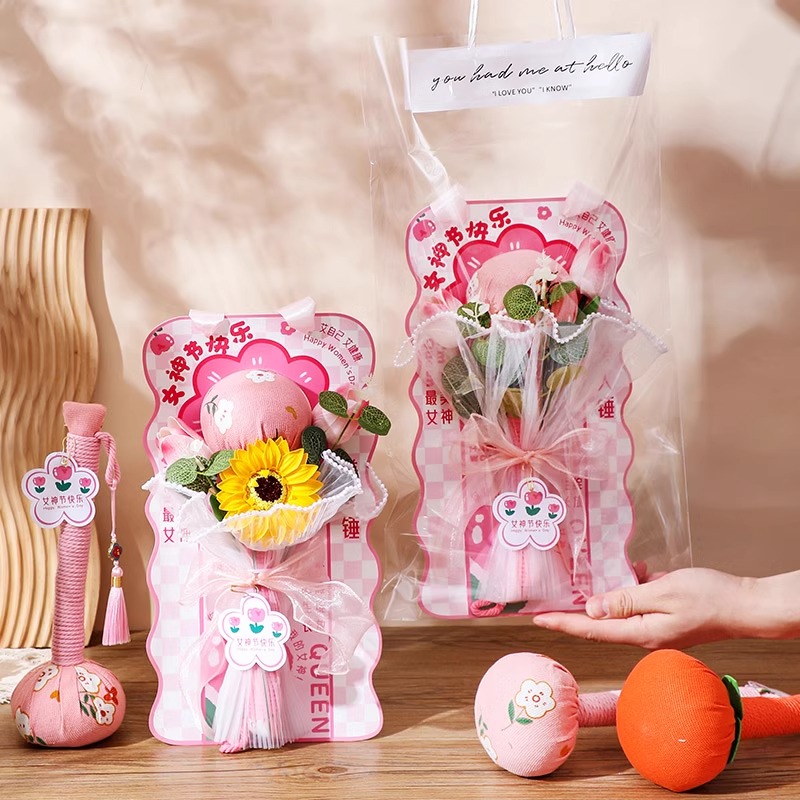 三八妇女节礼物送员工38实用按摩养生艾草锤老师妈妈女神节伴手礼