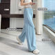 Summer Thin Drapey Loose Straight Scimitar Pants ສໍາລັບແມ່ຍິງ