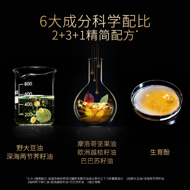 FORVIL法国温莎森林萃润闪耀养护发精华油防毛糙柔顺修护干枯顺滑