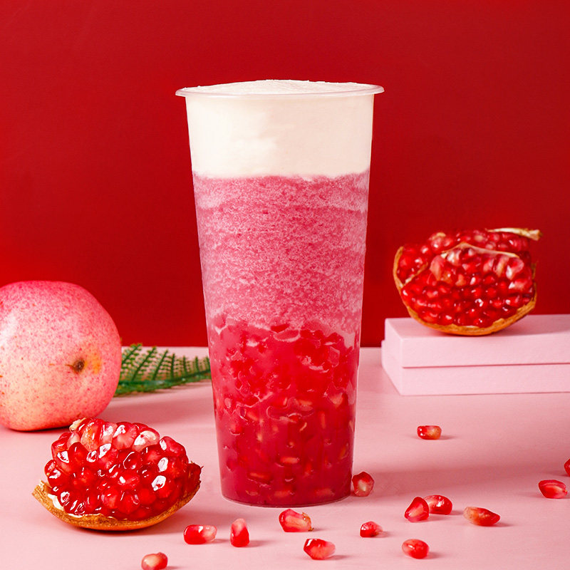红石榴汁1kg浓缩果汁冲饮水果茶饮料原浆奶茶店专用原材料商用