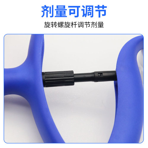 四卡扣连续注射器兽用可调猪牛羊用打疫苗鸡鸭家禽注射针器打油苗 - 图1