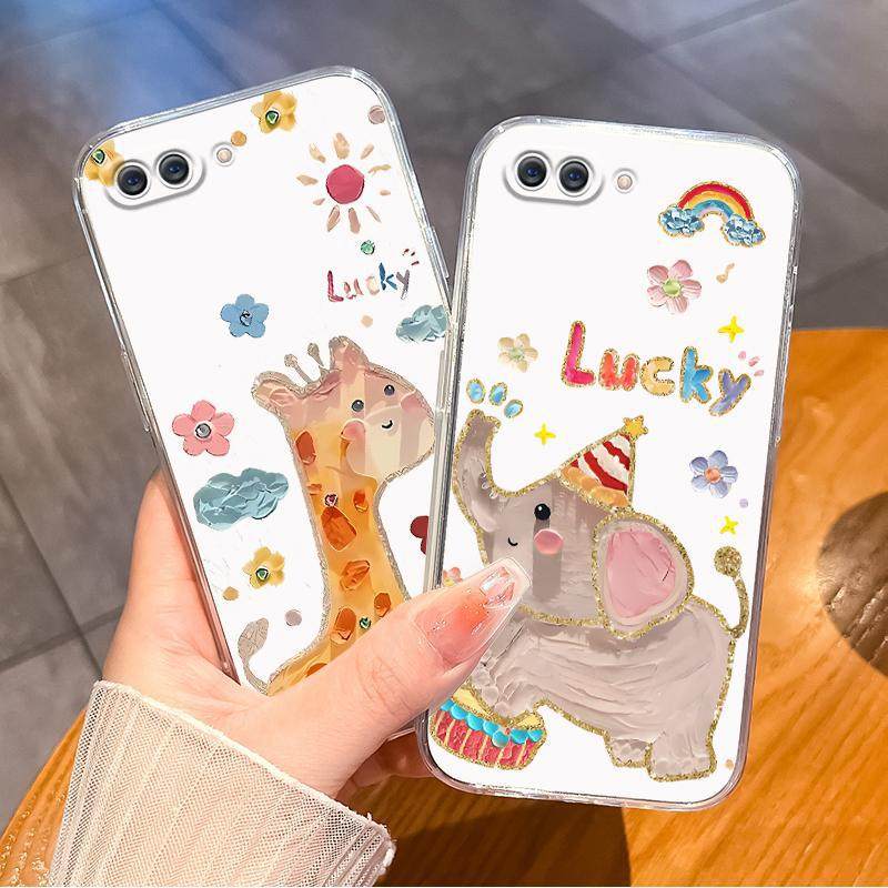 适用华为nova2s手机壳超火怪兽HWI-AL00大象防摔全包软套二次元女,淘宝优惠券,粉丝福利购,淘宝优惠卷