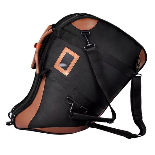 Связанные круговые батонные музыкальные пакеты с портативными мешками толстые губчатые трубные пакеты все -In -Circle Circle Case