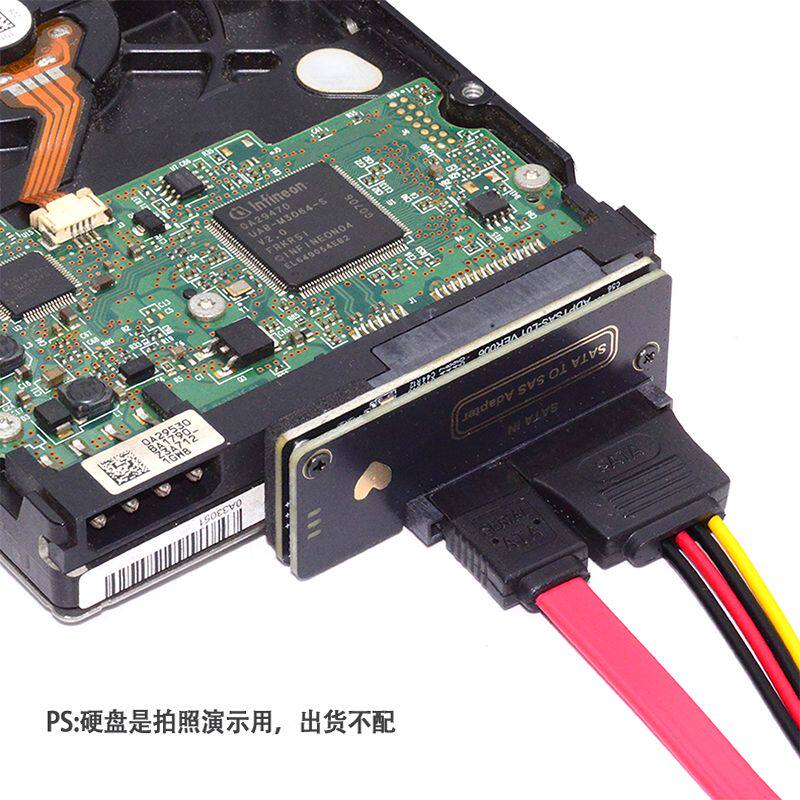 NGFF SFF-8482 SAS硬盘转SATA SSD硬盘扩展卡SAS转USB转接易驱线 - 图2