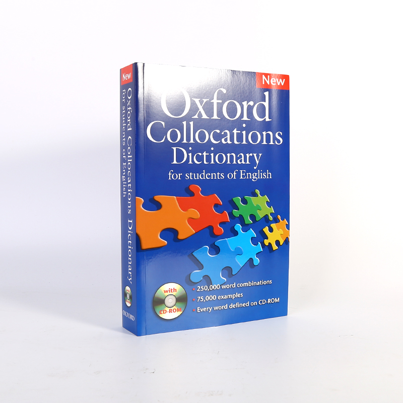 牛津英语固定搭配词典 Oxford Collocations Dictionary for students of English 英语字典 英英词典 雅思考试 英文写作必备 带CD - 图0