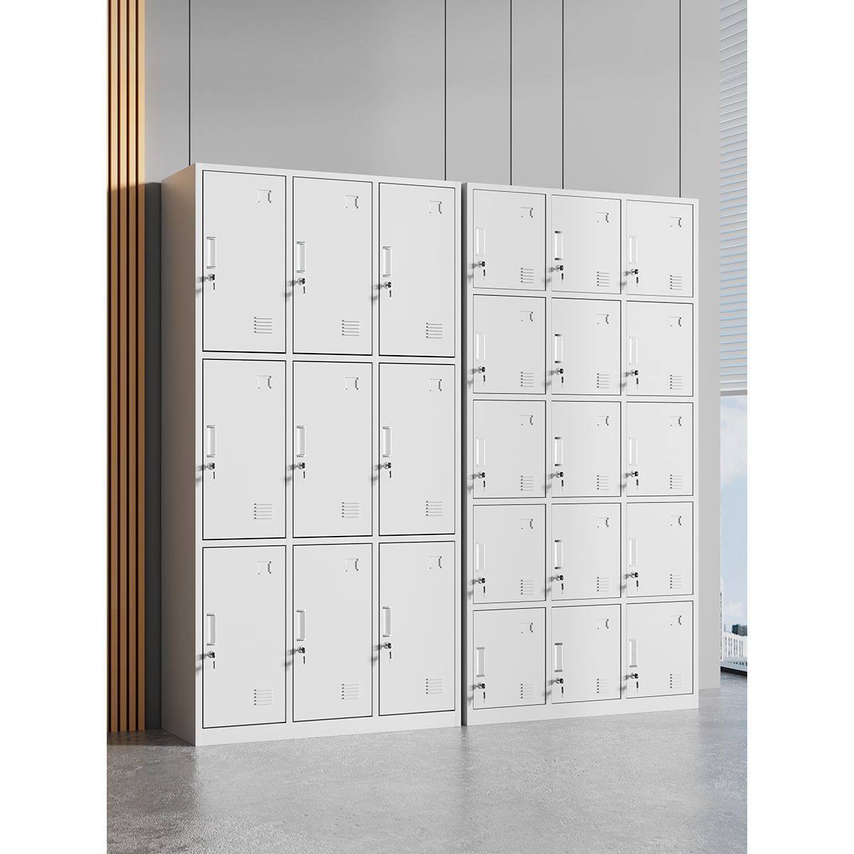 32门更衣柜员工柜健身房铁皮储物存包鞋柜换衣柜职员钢制宿舍衣柜,淘宝优惠券,粉丝福利购,淘宝优惠卷