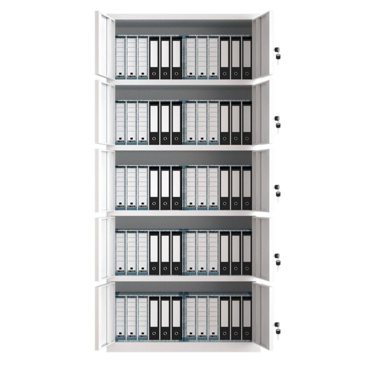 通体五节文件铁皮柜办公室财务资料储物柜家用多抽屉存放杂物柜子,淘宝优惠券,粉丝福利购,淘宝优惠卷